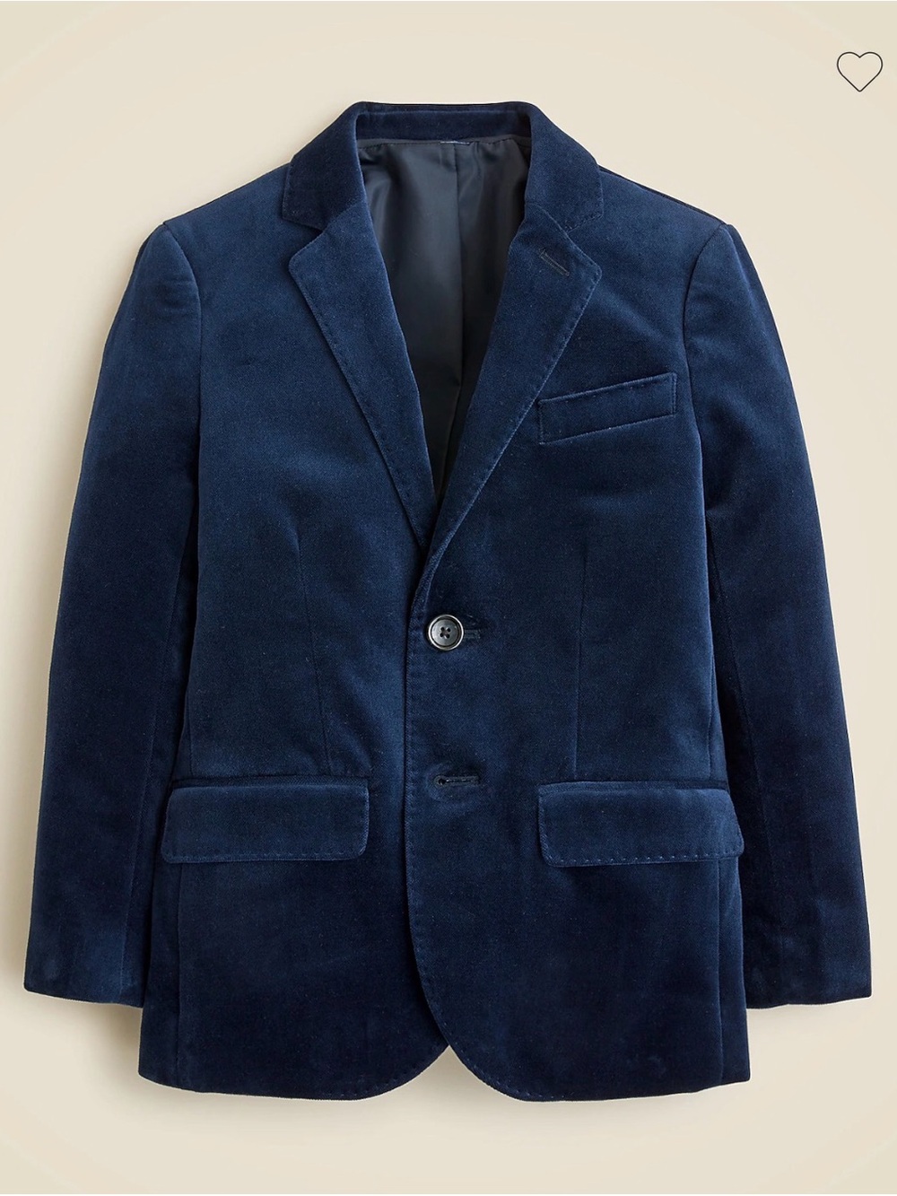 Kids’ crewcuts Ludlow Blazer in Velvet size 12 excellent condition